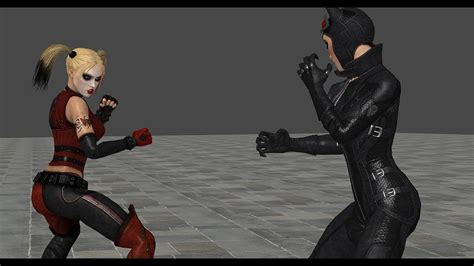 catwoman phub|Catwoman vs Harley Quinn shot 07 .